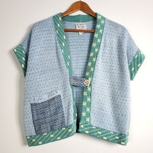 VERANDA WEAR Vintage Handmade Kimono Sweater